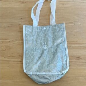 lululemon athletica Shimmering Silver Tote